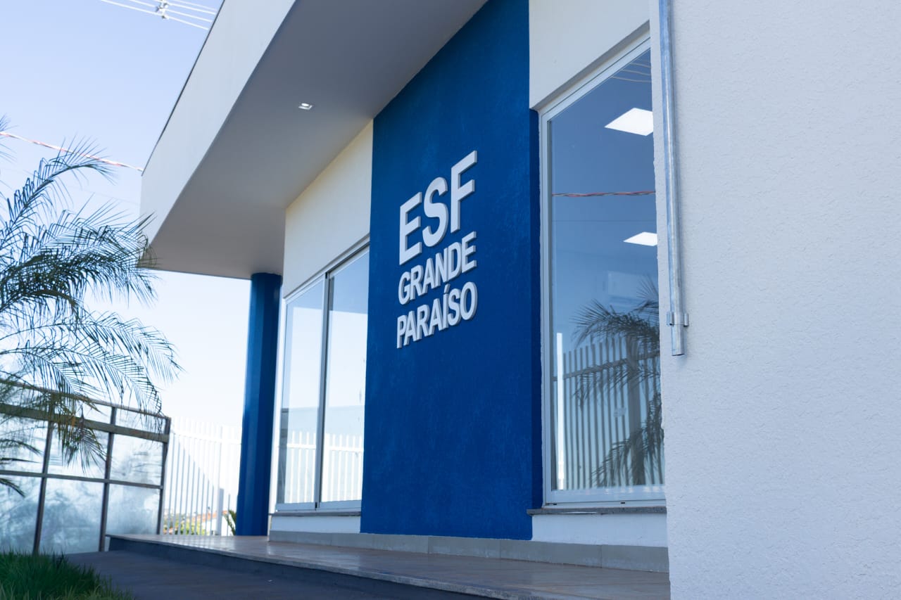 Saúde na porta de casa: Construído com recursos próprios, o novo posto vai acabar com a extensa caminhada dos moradores do Residencial Nelson Trad em busca de atendimento. (Foto: Roni Silva/PMN)